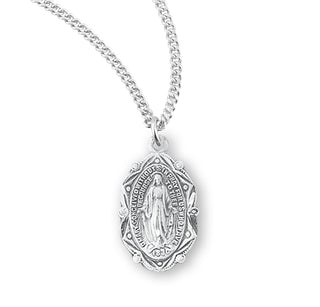 Sterling Silver Miraculous Medal 153