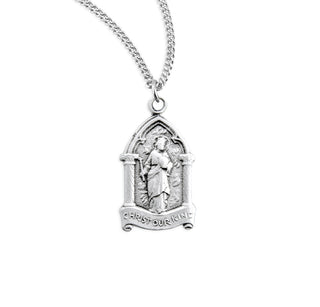 Christ Our King Sterling Silver Medal