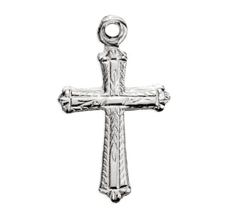 Sterling Silver Miraculous Cross w/ 16" chain