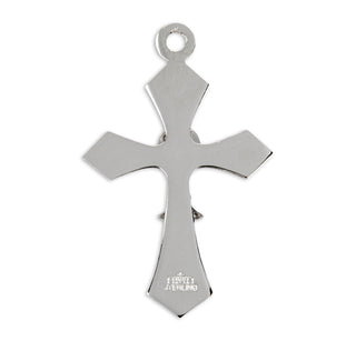 1-inch Sterling Silver Cross with Chalice 18-inch Chain