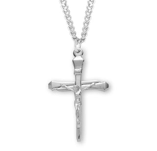 1 3 8 Inch Sterling Silver Nail Crucifix With 24 Inch Chain