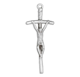 Sterling Silver Papal Crucifix