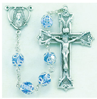 Genuine Imperial Jasper Sterling Rosary - Engravable