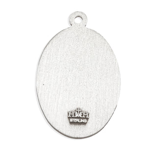 Sterling Silver Lord Jesus Protect This Athlete Medal