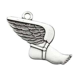 Sterling Silver St. Sebastian Track Athlete Medal