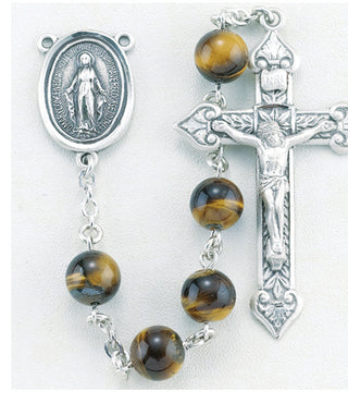 Peridot Finest Austrian Crystal Sterling Rosary Beads - Engravable
