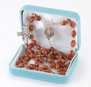 Sterling Silver Saint Therese Rosary Center