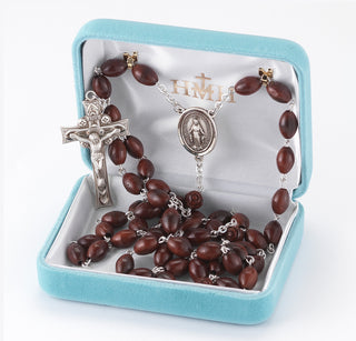 Sterling Silver Scapular Rosary Center