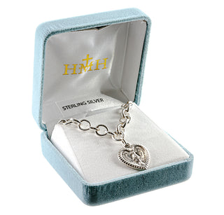 Sterling Silver Chalice Rosary Center