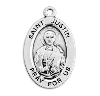 Sterling Silver Miraculous Rosary Center