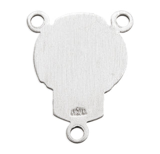 Sterling Silver Miraculous Rosary Center
