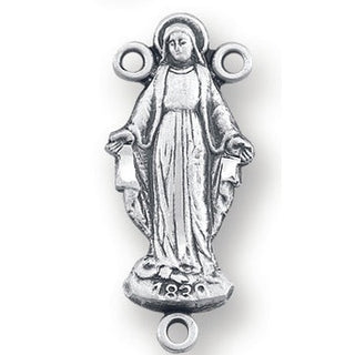 Sterling Silver Chalice Rosary Center