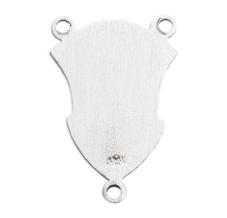 Sterling Silver Scapular Rosary Center