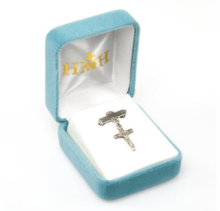 Sterling St. Michael- "Police Badge" Lapel Pin