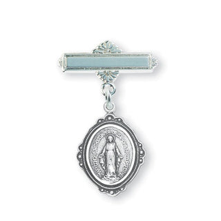 Sterling Silver Baby Miraculous Pin