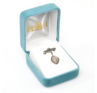 Sterling Silver Baby Miraculous Pin