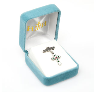 Glass Rose Imitation Capped Pearl Rosary - Engravable