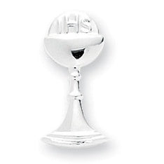 Sterling Silver Chalice Lapel Pin