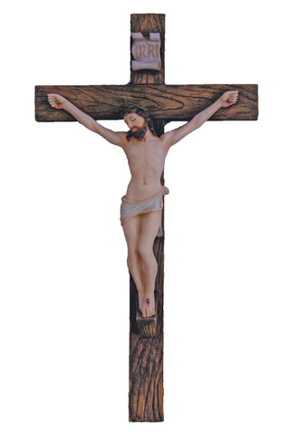 Crucifix in Color 10"