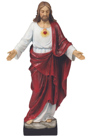 Sacred Heart of Jesus in Color 10"