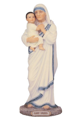St. Teresa of Calcutta in Color 8"