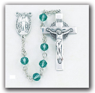 Erinite Finest Austrian Crystal Rosary - Engravable