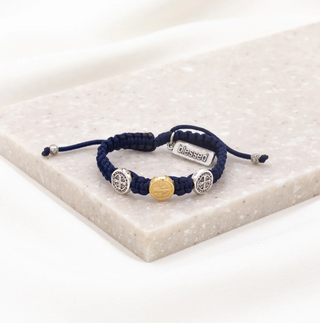 Blessing for Kids Benedictine Blessing Bracelet - Blue