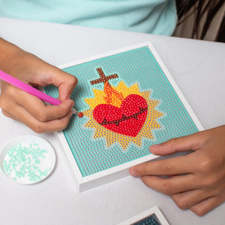 Gem Art Craft Kit Sacred Heart of Jesus