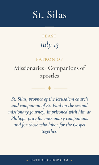 St. Silas Holy Cards