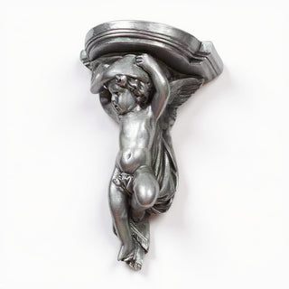 Angelic Bracket Wall Bracket - 13-inch — Antique Silver finish