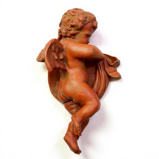 Cherub Wall Plaque - 12-inch — Metro finish