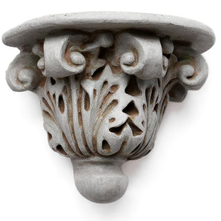 Stone Button Bracket Wall Bracket - 8-inch — Antique Stone finish
