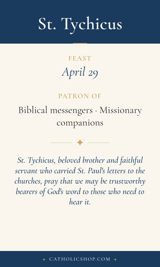 St. Tychicus Holy Cards