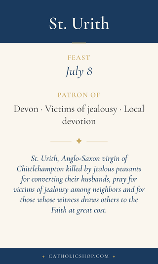 St. Urith Holy Cards