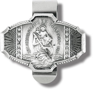 St Christopher Visor Clip 3-Pack