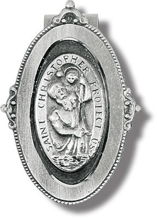 St Christopher Visor Clip 3-Pack