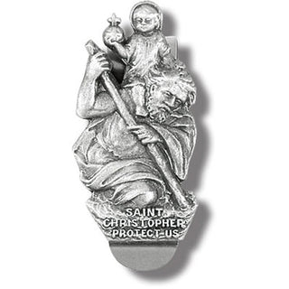 St Christopher Visor Clip 3-Pack