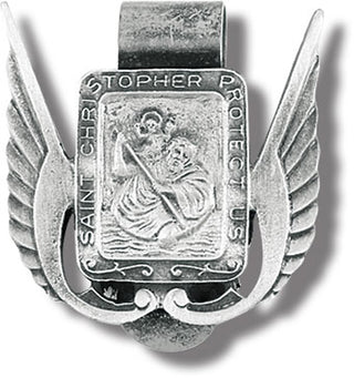 St Christopher Visor Clip 3-Pack