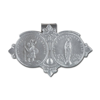 St Christopher/Ol Highway Visor Clip 3-Pack
