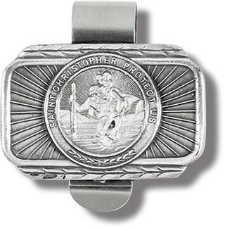 St Christopher Visor Clip 3-Pack