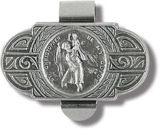 St Christopher Be Mt Guide Visor Clip 3-Pack