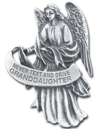 Guardian Angel Visor Clip Granddaughter Don'T Text 3-Pack