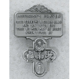 4-Way Catholic Medal Visor Clip