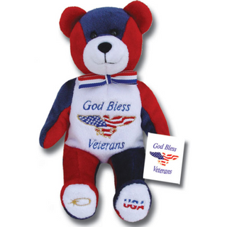 God Bless Our Veterans Holy Bear