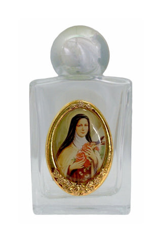 St. Theresa Holy Water Bottle 1.75x2.25"