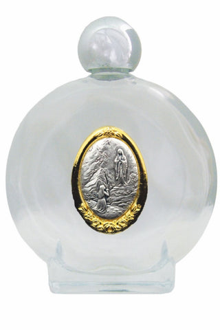 Our Lady of Lourdes Holy Water Bottle 3.25x4.5"
