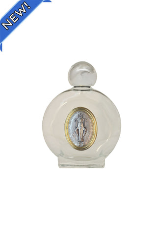 Miraculous Medal Holy Water Bottle 3.25"