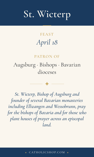 St. Wicterp Holy Cards