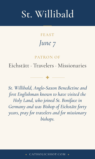 St. Willibald Holy Cards