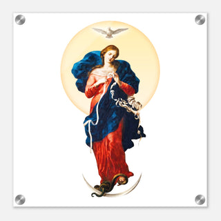Our Lady Undoer of Knots Acrylic Wall Plaque - view 4